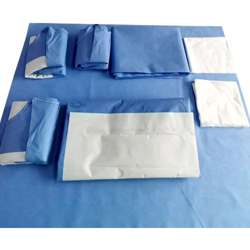 Ensemble de draps césarienne jetable